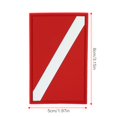 thumbnail image 2 of Fosa Outdoor PVC Diving Flag Patch Diver Down Backpack Badge Replacement Accessory, Diver Flag,Diving Flag Badge, 2 of 8