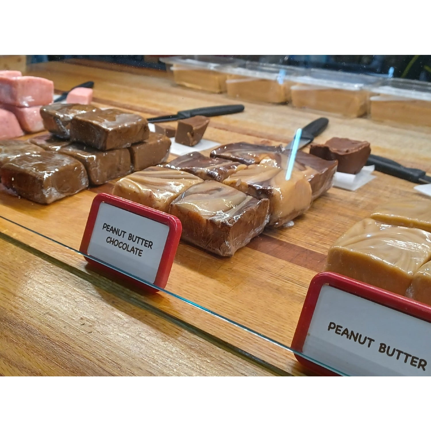 Lehman's Homemade Artisan Fudge, Freshly Made Gourmet Candy, 1 Pound Package - Chewy Praline