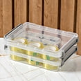 thumbnail image 4 of Stackable Project Case Plastic Storage Box with Latching Lid Portable Organizer for Photos Scrapbooking Electronics and Office, 4 of 4