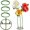 Green, variant on 1Pack 19.69Ft Giant Flower Stand Green Flexible Pipe for Decoration Flower Pole Display Stand Large Diameter PVC Pipe Stem Tubing for Crafts Floral Wedding Decor Balloon Arches DIY Crafts