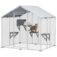 thumbnail image 1 of PawHut 79" Extra Large Catio Outdoor Cat Enclosure with Waterproof Cover, 1 of 10