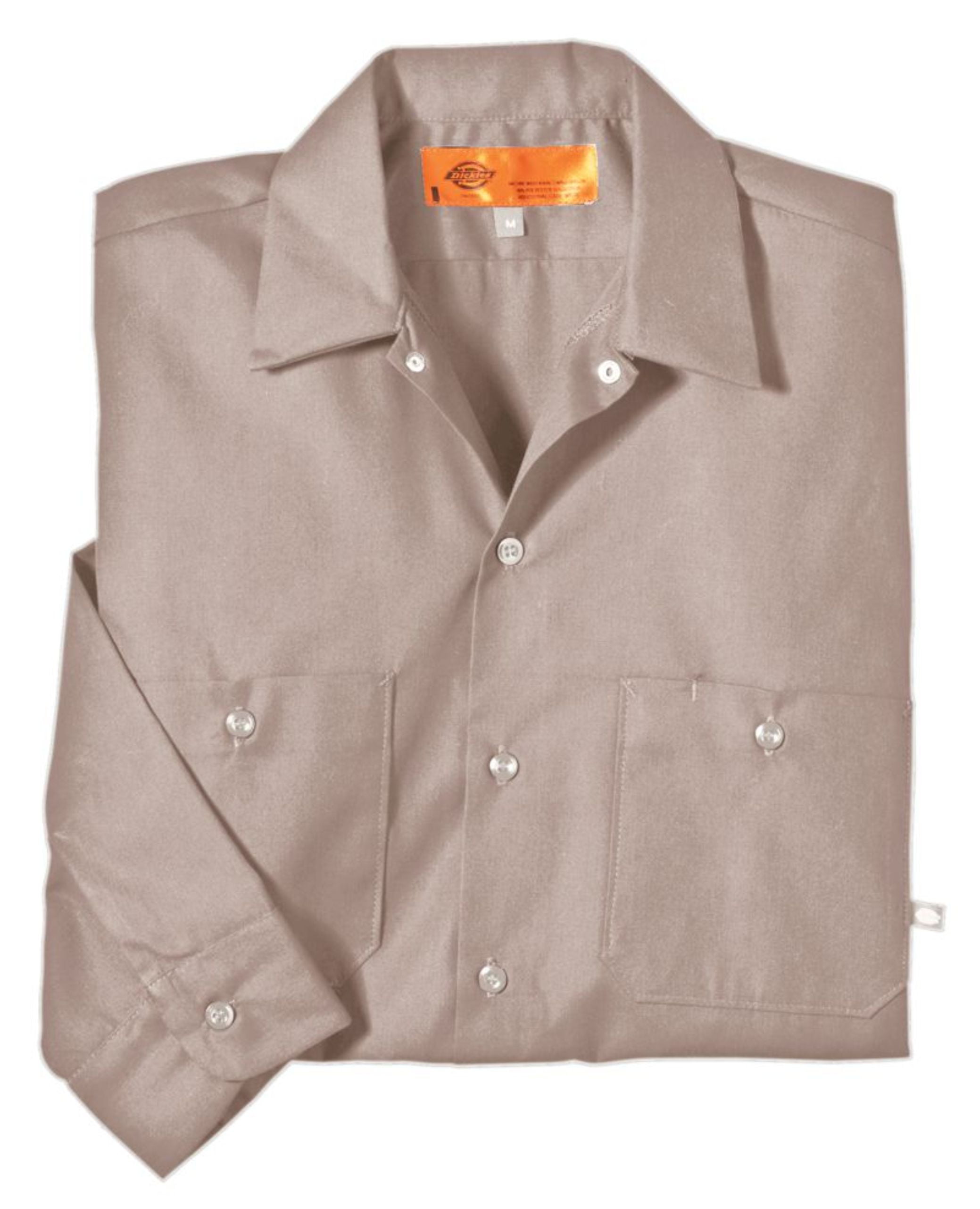 Dickies Mens NEW Size S-5XL Pocket Long Sleeve Industrial Work Shirt ll535 