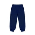 thumbnail image 5 of FAIWAD Boys Girls Cinch Bottom Sweatpants Elastic Waisted Casual Joggers Kids School Uniform Workout Gym Pants, 5 of 9