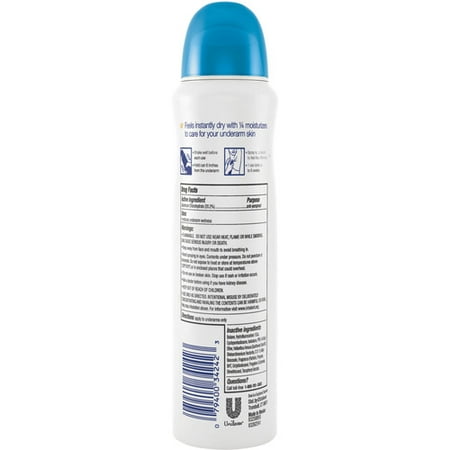 Dove Nourished Beauty Dry Spray Antiperspirant 3.8 oz