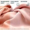 thumbnail image 5 of HOCAMAX 10ft Chiffon Table Runner 28x120 Inches Polyester Wedding Runner Dining Cream Ivory, 5 of 6