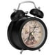 thumbnail image 1 of Mini Reloj Despertador Digital Campana De Luces Silenciosas De Metal Para Dormitorio, 1 of 7