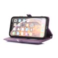 thumbnail image 2 of for iPhone XR Wallet Case for Women Men, iPhone XR Case, Flip Leather Shockproof Magnetic Zipper Pocket Wallet Purse Case w/Stand Card Slot Holder Wrist Strap for iPhone XR,Purple, 2 of 9