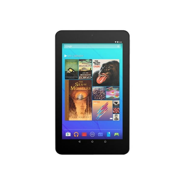Ematic EGQ347 - Tablette - Android 5.0 (lollipop) - 8 gb - 7" (1024 x 600) - fente pour microsd - Noir