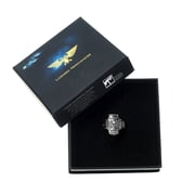 Starforged Warhammer 40K Creed of Ordo Xenos Deathwatch Silver Ring Accessories Jewelry