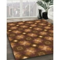 thumbnail image 3 of Ahgly Company Machine Washable Indoor Rectangle Transitional Orange Area Rugs, 8' x 10', 3 of 7