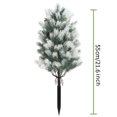 thumbnail image 3 of Realistic Needle Decorative for Home Outdoor Entryways Patios Gardens 55cm Height Greenery Design, 3 of 6