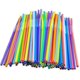 thumbnail image 1 of Bendy straws for celebrations - 1000pcs colorful plastic drinking straws, 1 of 4