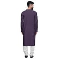 thumbnail image 5 of Atasi mens kurta Cotton Satin ethnic kurta for boys solid wedding Long kurta, 5 of 7