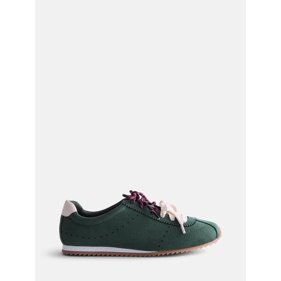 Weekend Academy Girls Double Lace Fashion Sneakers