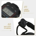 thumbnail image 3 of unbranded 2Ud Cronómetro Deportivo Negro Con Función De Y Pantalla LCD Grande Para Uso En Entrenamiento, 3 of 6
