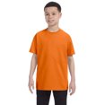thumbnail image 1 of Hanes 54500 Youth Tagless T-Shirt - Orange - Large, 1 of 1