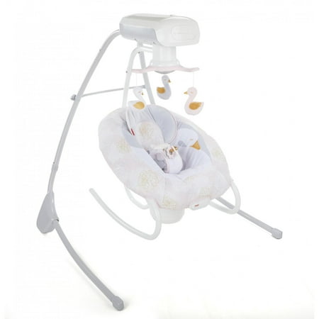 Fisher-Price 2-in-1 Deluxe Cradle 'n Swing, My Sweet (Best Fisher Price Baby Swing)