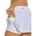 thumbnail image 2 of BeQeuewll Women Active Shorts Sport Mid Waist Pleated Tennis Golf Skirt, 2 of 2