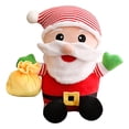 thumbnail image 1 of Almohada de muñeco de nieve con muñeco de nieve de Papá Noel de peluche, 1 of 5