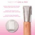 thumbnail image 3 of Salon Perfect Gel Nail Polish Remover Kit, Includes Foil, Pusher, and File, Use with Acetone, 50 Foils, 3 of 5