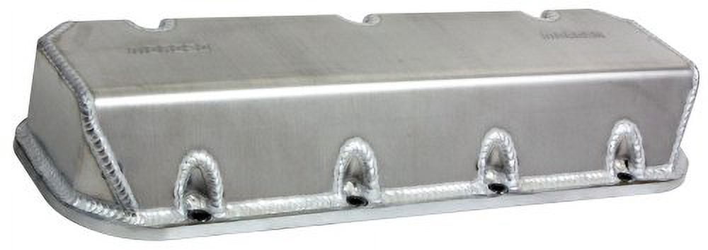 Moroso Valve Covers, Bbc, Fabricated Aluminum, Steel Inserts (68350)