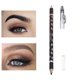 thumbnail image 1 of Lápiz de cejas de doble cabeza a prueba de sudor Accesorios de belleza de larga duración Piezas Herramientas para viajes en hogar Maquillaje de ojos Salvador Lápiz de cejas, 1 of 10