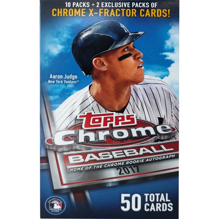 2017 Topps Chrome Baseball Monster Box