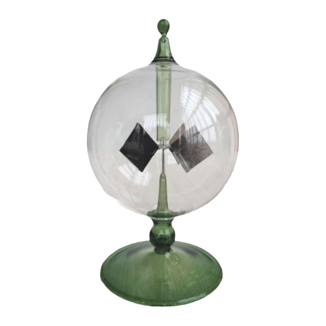 yuksok Solar Power Light Pressure Windmill Measurement Tool Professional Decoration Green