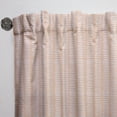 thumbnail image 3 of Designart 'Abstract Retro Lines Pattern' Mid-Century Modern Curtain Panel, 3 of 5