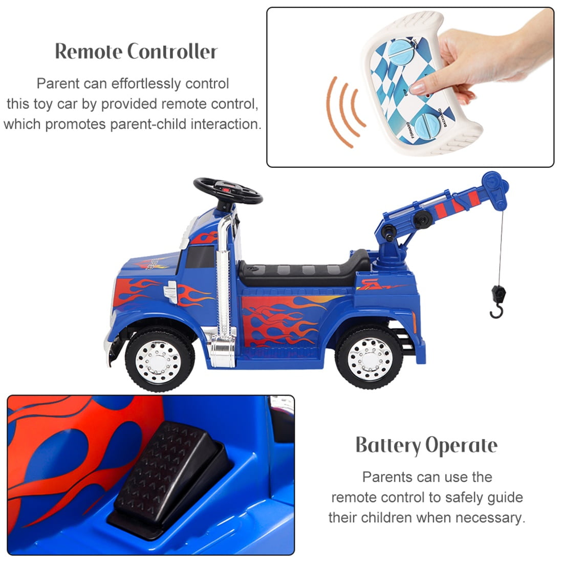 Private Jungle 6V Ride on Car for Kids, Electric Vehicle with Remote Control for Boys Girls, Three Speeds Ride on Toys for Home Backyard Garden, Blue, Unisex Private Jungle 6V Ride on Car for Kids, Electric Vehicle with Remote Control for Boys Girls, Three Speeds Ride on Toys for Home Backyard Garden, Blue, Unisex