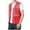 Red, variant on Men's Multi-Pocket Cargo Vest Lightweight Casual Full Zip Tank Coat for Outdoor Work, Fishing, Travel & Photography