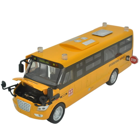 1:32 Suitable for American school bus alloy die-cast car models, boys' toy cars, children's birthday gifts and collectible series.