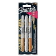 thumbnail image 2 of Sharpie Permanent Markers | Fine Tip | Assorted Metallic Colours | 3 Count, 2 of 10