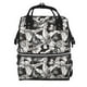 thumbnail image 1 of Disketp Lilies Flowers Mochila de Pañales de Gran Capacidad con Múltiples Bolsillos, Mochila de Viaje Multifuncional para Bebé, Unisex, Moderna y Resistente, 1 of 6