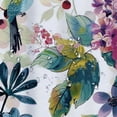 thumbnail image 5 of Orinice  Shower Curtain Hummingbird Watercolor Bird Flower Home Bathroom Decor Polyester Fabric Waterproof  69x72, 5 of 7