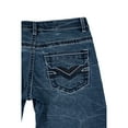 thumbnail image 6 of CULTURA AZURE  Boy's Saddle Stitch Stretch Jeans, Medium Blue, 12, 6 of 7