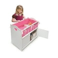 thumbnail image 5 of Storage Doll Crib with Bedding and Free Personalization Kit - White, 5 of 11
