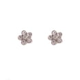 thumbnail image 5 of Pendientes de mujer con incrustaciones de diamantes y aguja de plata de verano, de todo tipo, pequeños, frescos, sencillos y bonitos, juego de tres pares, 5 of 5