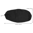 thumbnail image 2 of FONDOTIN Piano Keyboard Dust Covers Black Protective 1Set for Studio Use, 2 of 8