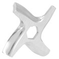 thumbnail image 1 of Cuchilla para Picar Carne Cuchilla para Picar Alimentos en Forma de Cruz Disco de Placa para Picar Carne Accesorio para Picar Carne para la Cocina Casera ANGGREK Otros, 1 of 8