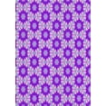 thumbnail image 1 of Ahgly Company Machine Washable Indoor Rectangle Transitional Bright Lilac Purple Area Rugs, 8' x 12', 1 of 7