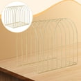 thumbnail image 1 of Organizador de archivos de escritorio, suministros de oficina, soporte de metal resistente e independiente para carpetas de archivos, soporte para Oro, 1 of 8