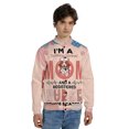 thumbnail image 4 of I'm a Brittany Spaniel Mom and a Registered Nurse Nothing Scares Me All Over Print 3D Baseball Jacket Brittany Dog Lover Gifts Idea Bomber Jacket Softball - 00002, 4 of 6