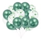 thumbnail image 1 of Globos de látex de 16 piezas Unique Bargains para Navidad, globos de helio redondos de 12 pulgadas para decoración de fondo de boda, graduación, aniversario y fiesta de cumpleaños en color verde, 1 of 6