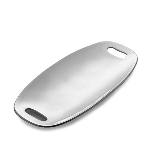 Nambe Pebble Handled Tray - 14"