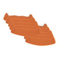 thumbnail image 3 of GUOOL 10 Pieces Hard Hat Sweat Band Accessory for Construction Industrial Settings Orange, 3 of 9