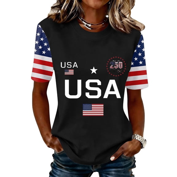 250 Years American Flag 250th Anniversary USA T-Shirt