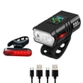thumbnail image 1 of APPLAYERR IPX5 Waterproof Bicycle Headlight Taillight 6 Modes High Bright LED For Road Mountain Bike Riding, 1 of 10