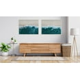 thumbnail image 5 of Kate and Laurel Sylvie Waves Crashing on the Beach 1 and 2 Framed Canvas Wall Art Set by The Creative Bunch Studio, 2 Piece Set 28x38 White, Tropical Ocean Beach Art for Wall, 5 of 6