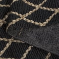 thumbnail image 6 of SAFAVIEH Natural Fiber Ingram Geometric Runner Rug, Charcoal, 2'6" x 8', 6 of 9